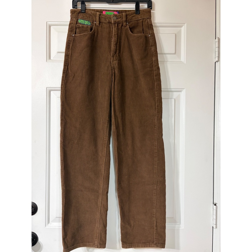 Empyre | Wide Leg Corduroy Skater Pants | Size 0 || Brown|